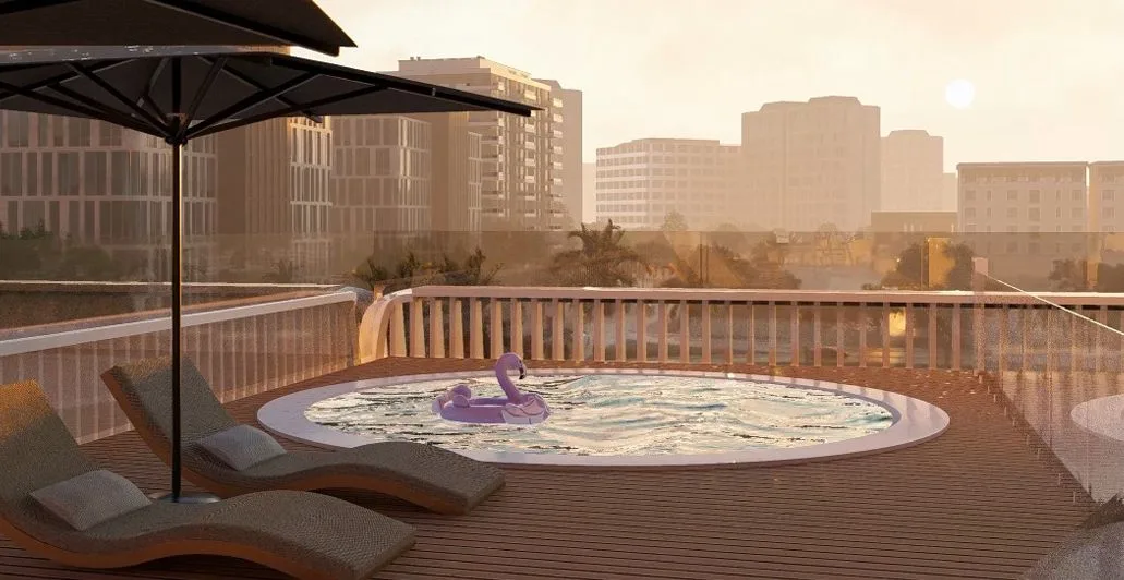 Jacuzzi amenity image at Luxury Canal Residences