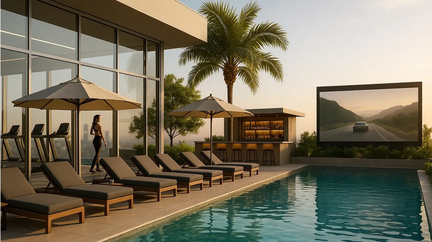 Pool Lounge amenity image at Magnolia