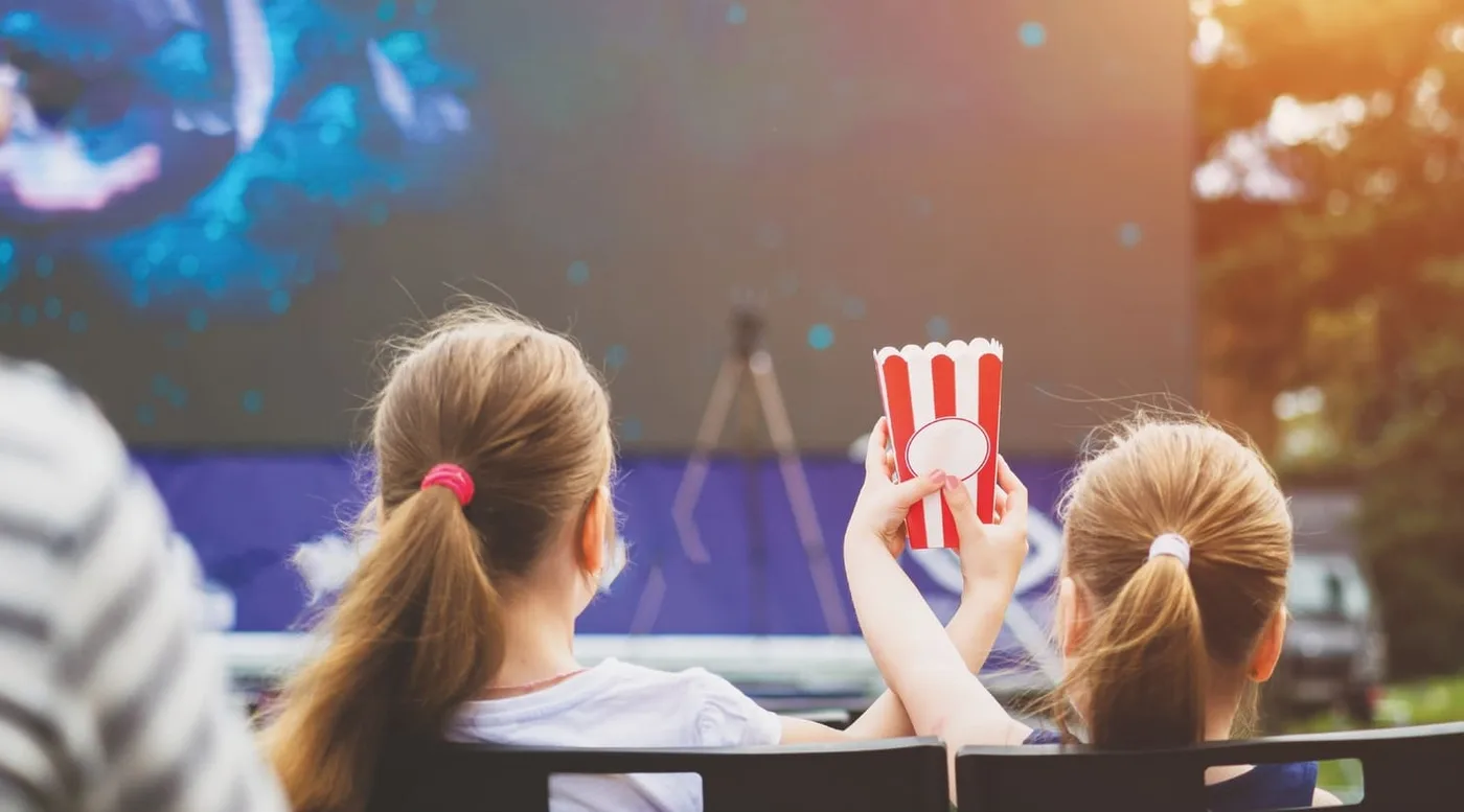 Outdoor Cinema amenity image at Maha Villas