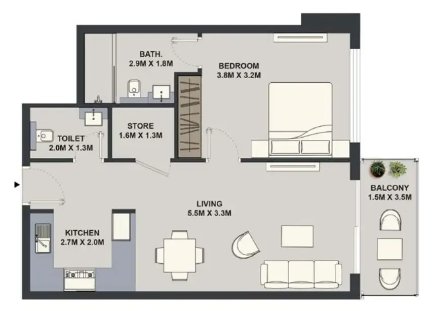 Pantheon Maison Elysee floor plan