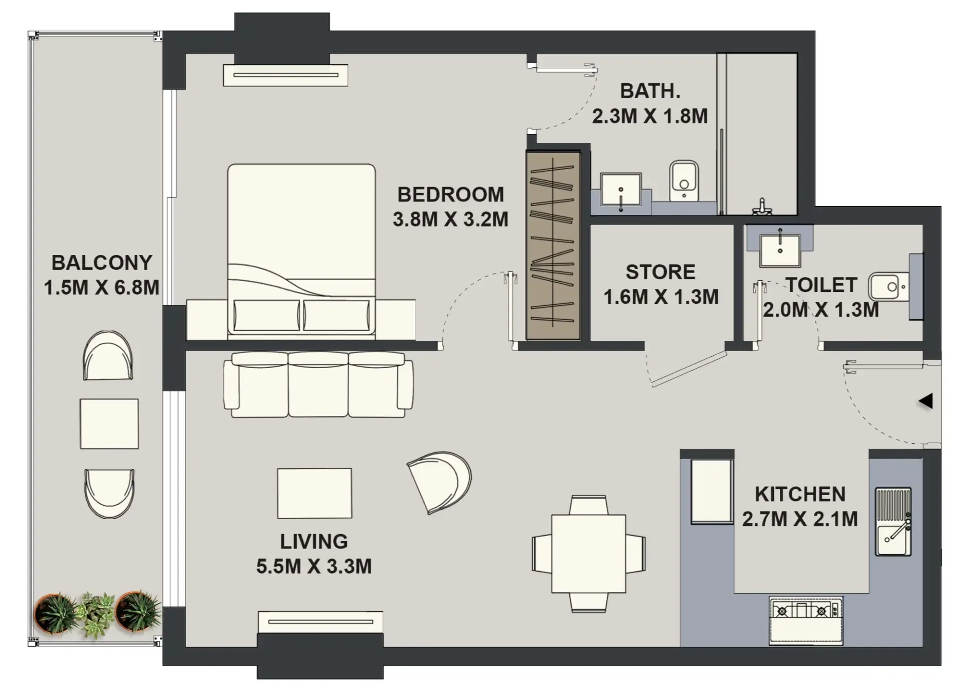 Pantheon Maison Elysee floor plan