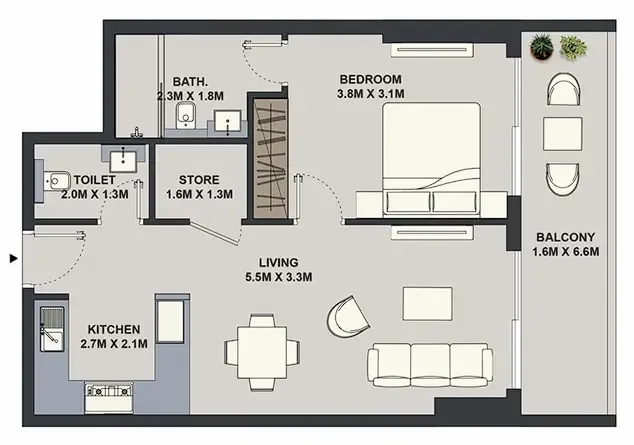 Pantheon Maison Elysee floor plan