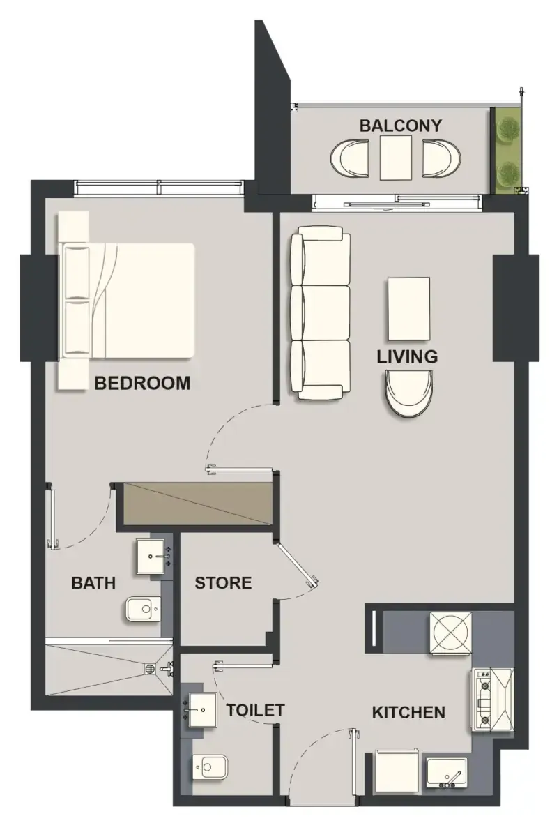 Pantheon Maison Elysee floor plan