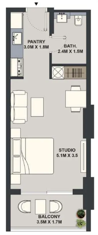 Pantheon Maison Elysee floor plan
