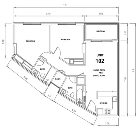 Credo Investments Majestique Residence 2 floor plan