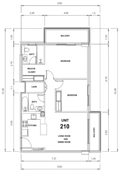 Credo Investments Majestique Residence 2 floor plan