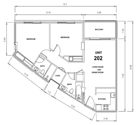 Credo Investments Majestique Residence 2 floor plan