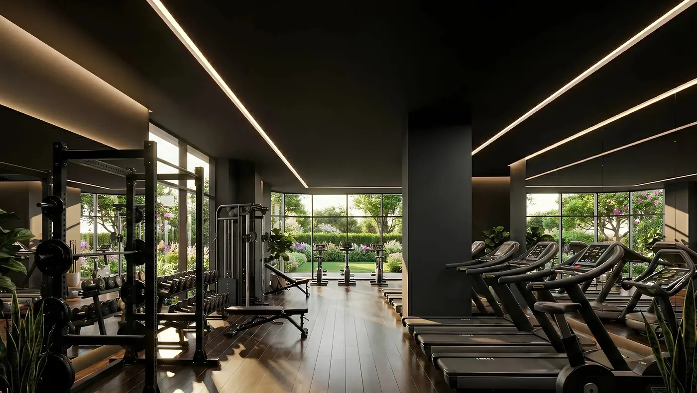 Gym amenity image at Manarina by Zenith
