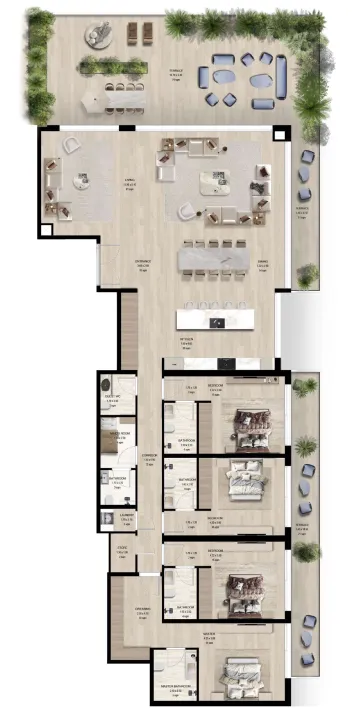 Ohana Developments Manchester City Yas Residences by Ohana floor plan
