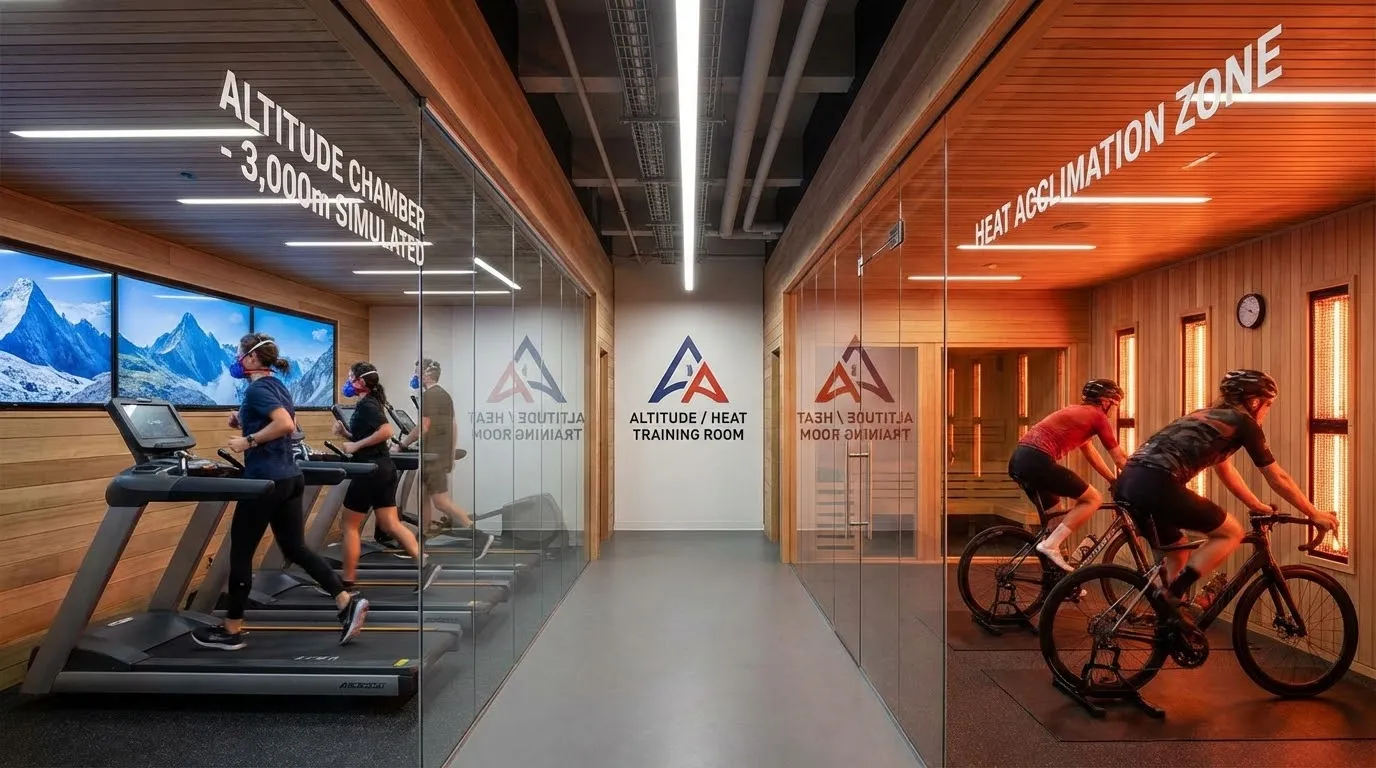 Altitude / Heat Training Room amenity image at Manchester City Yas Residences by Ohana