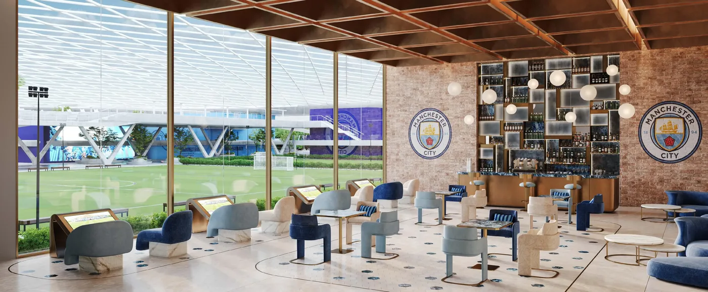 City Lounge amenity image at Manchester City Yas Residences by Ohana