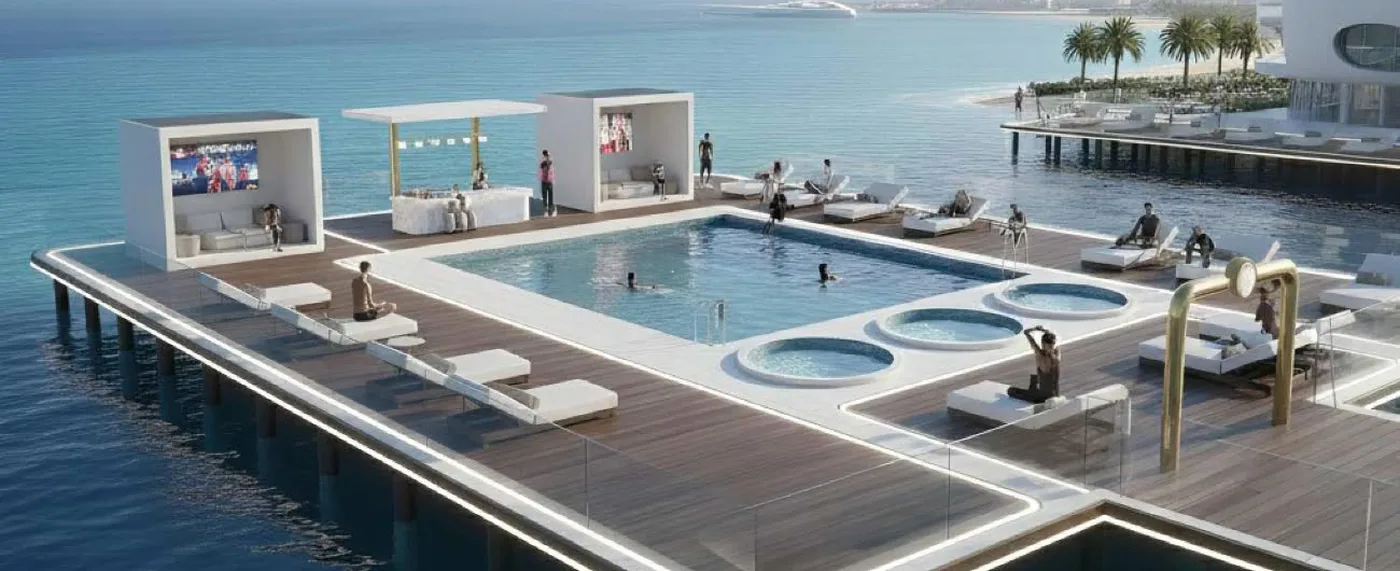 Recovery Pier amenity image at Manchester City Yas Residences by Ohana