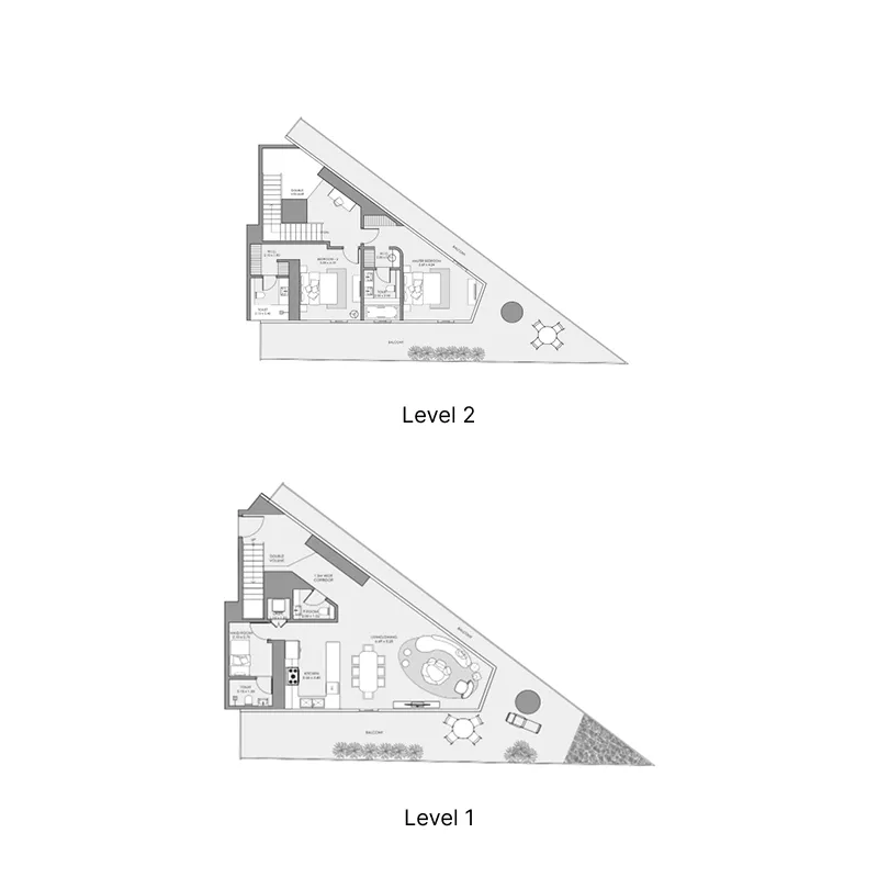 Deyaar Mar Casa floor plan