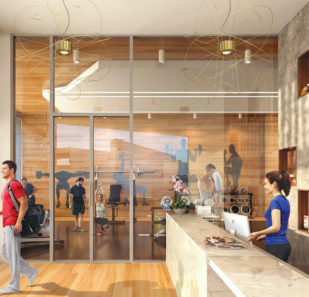 State-Of-Art Gym amenity image at Marbella Villas