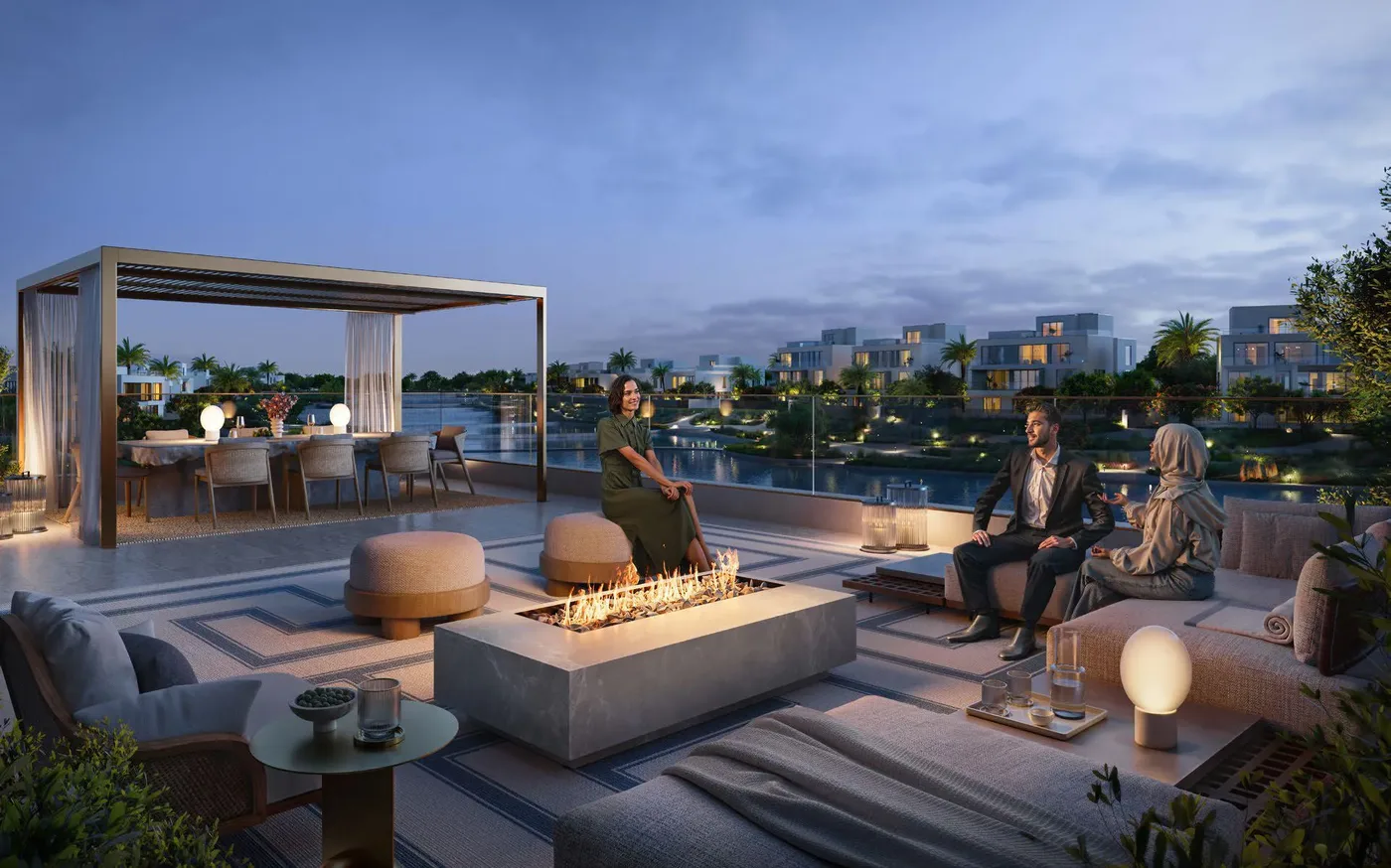Rooftop Terrace amenity image at Mareva 1 and 2 The Oasis