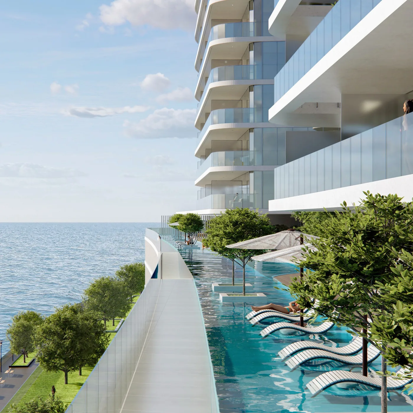 Shaded Seating Areas amenity image at Marlin Reportage