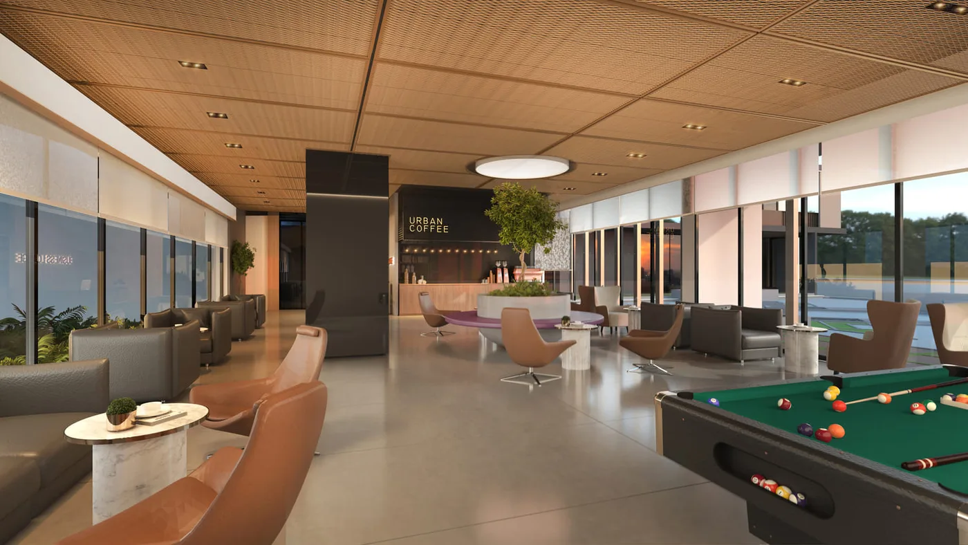 Multi-Purpose & Business Lounge amenity image at Marquis Galleria
