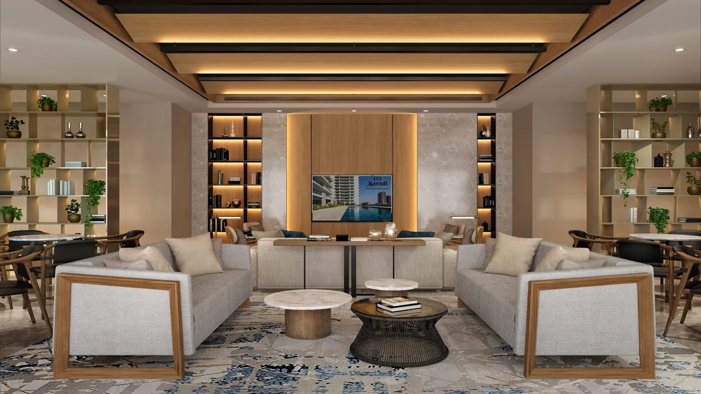 Club Lounge amenity image at Marriott