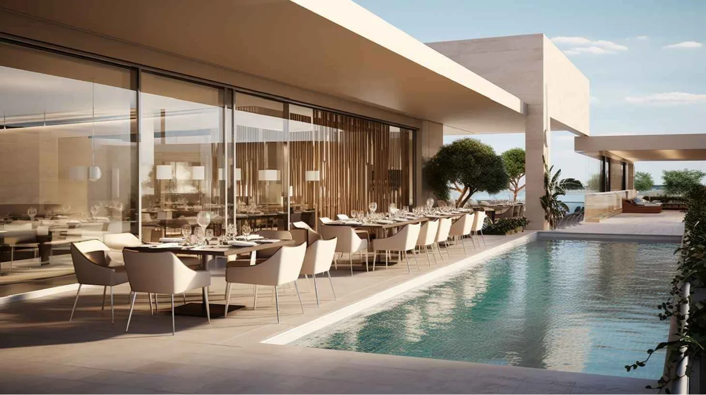Retaurant amenity image at Marriott Residences JVC