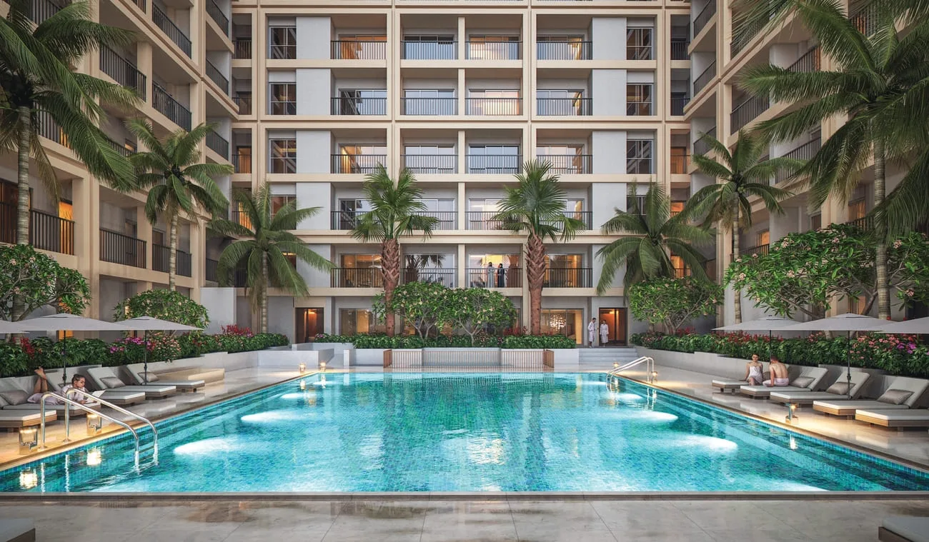 Swimming Pool amenity image at Marriott Residences Sheikh Zayed Road