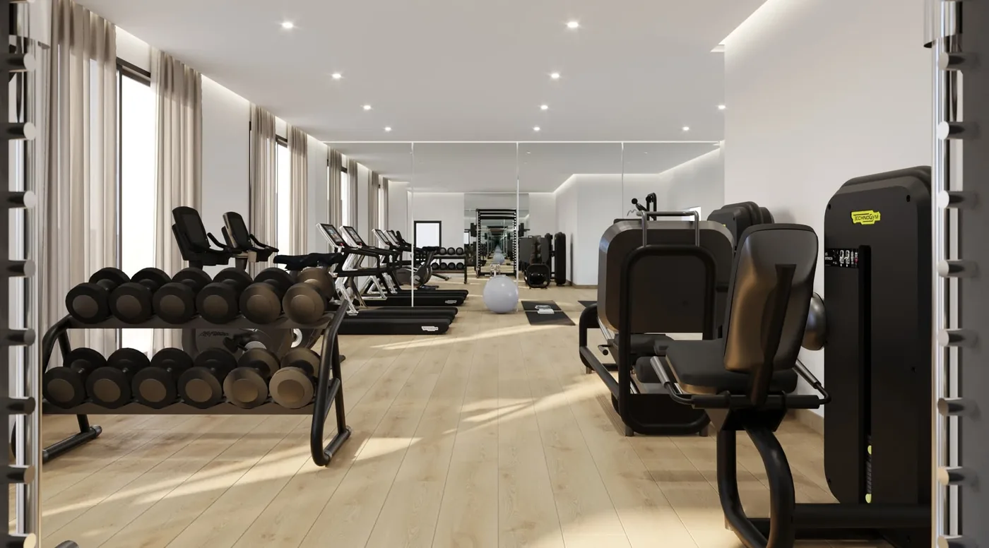 Gym amenity image at Mas Tower
