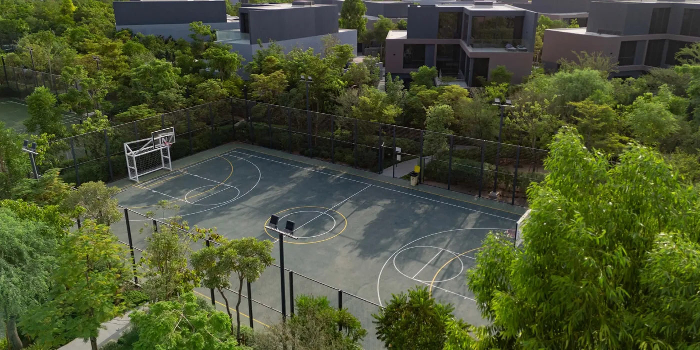 Basketball & Padel Courts amenity image at Masaar 3 Layan