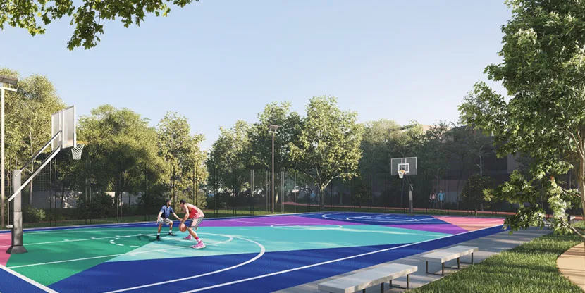 Football Court amenity image at Masaar Azalea