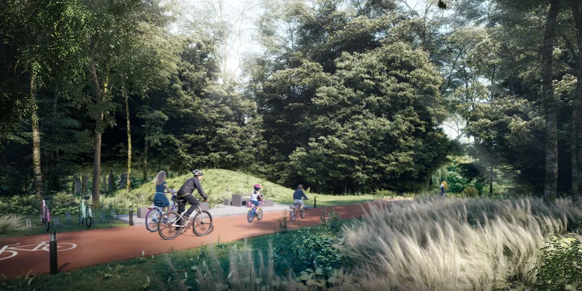 Cycling Track amenity image at Masaar Sarai