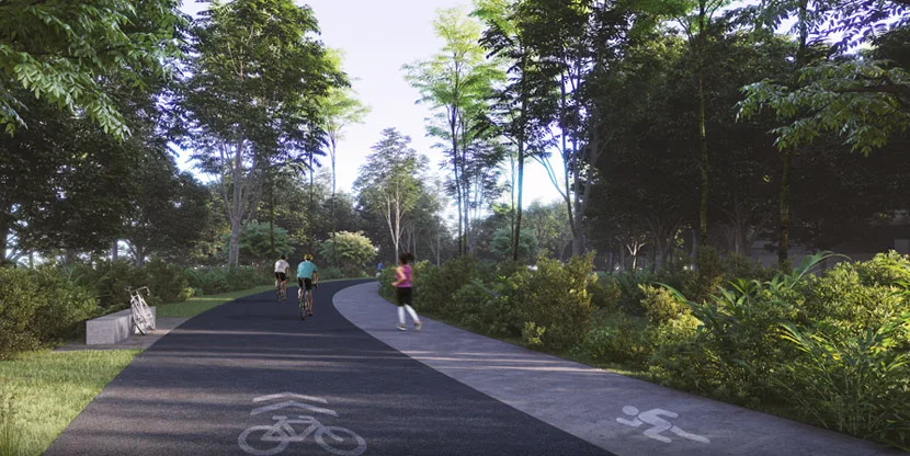 Jogging Track amenity image at Masaar Sarai