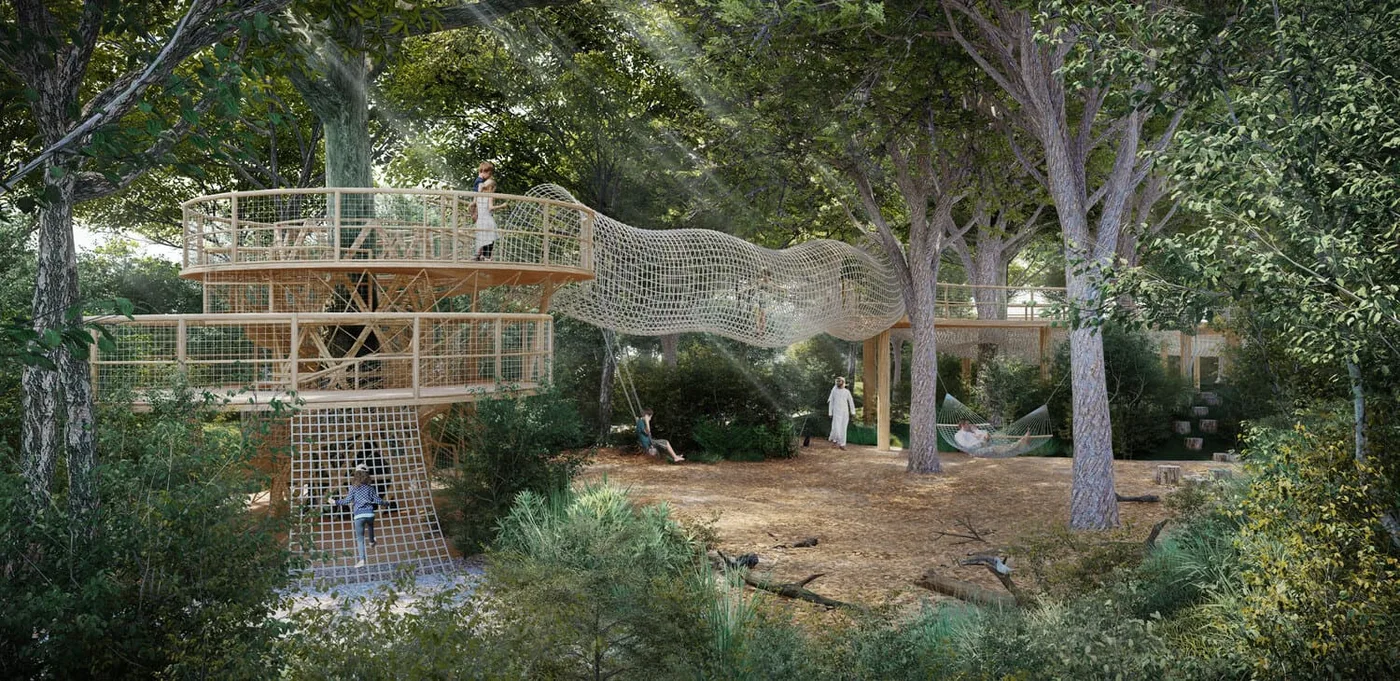 Kids Adventure Playground amenity image at Masaar Sarai