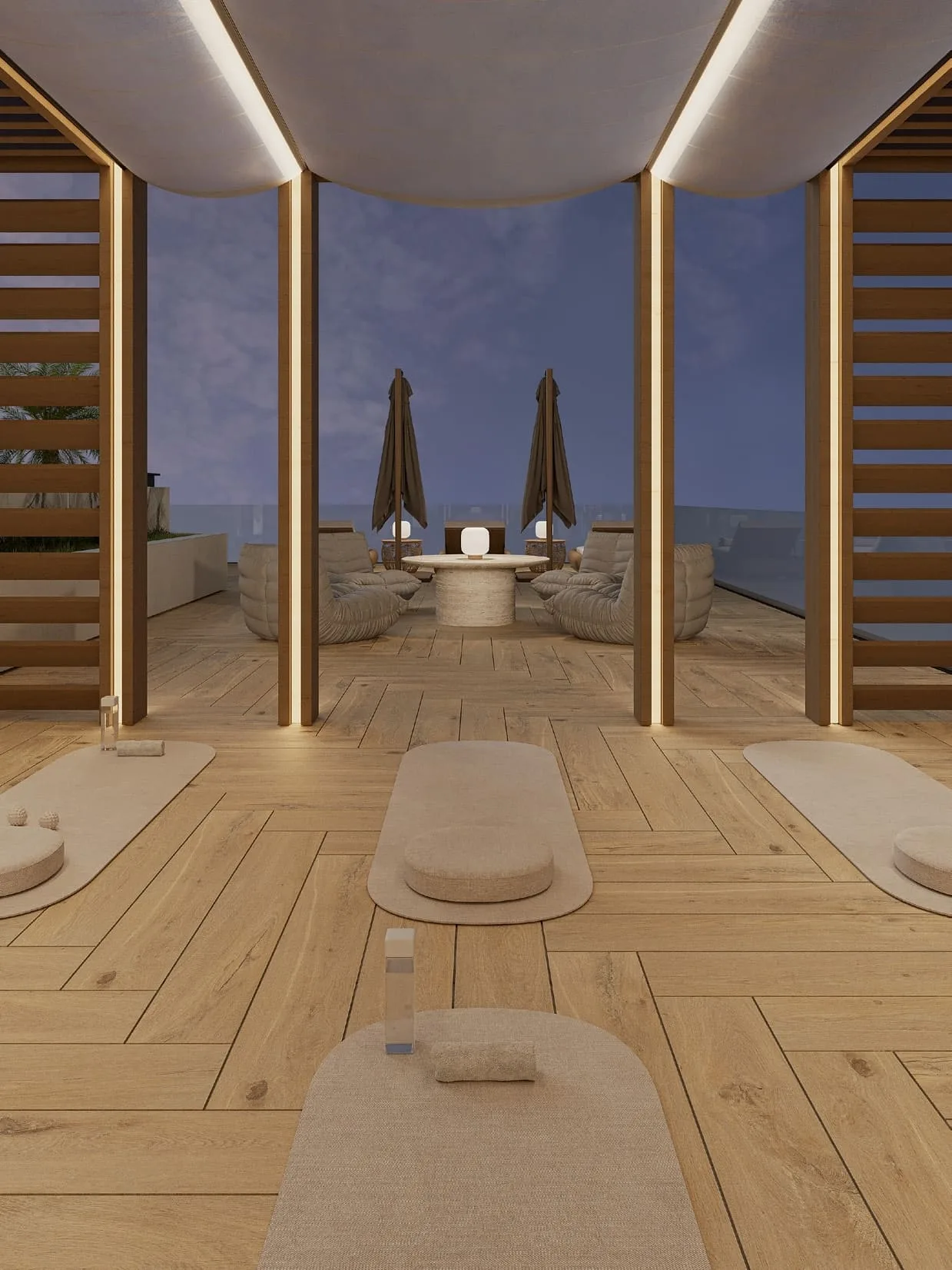 Yoga Cabana amenity image at Mayfair Gardens