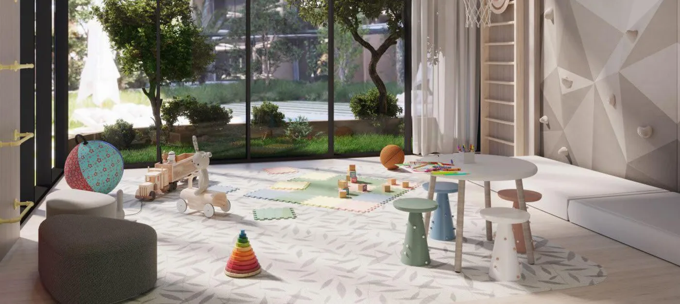 Indoor Kids Play Area amenity image at Mayfair Nexus