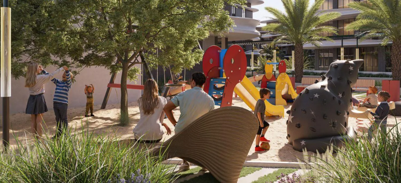 Kids Outdoor Play Area amenity image at Mayfair Nexus