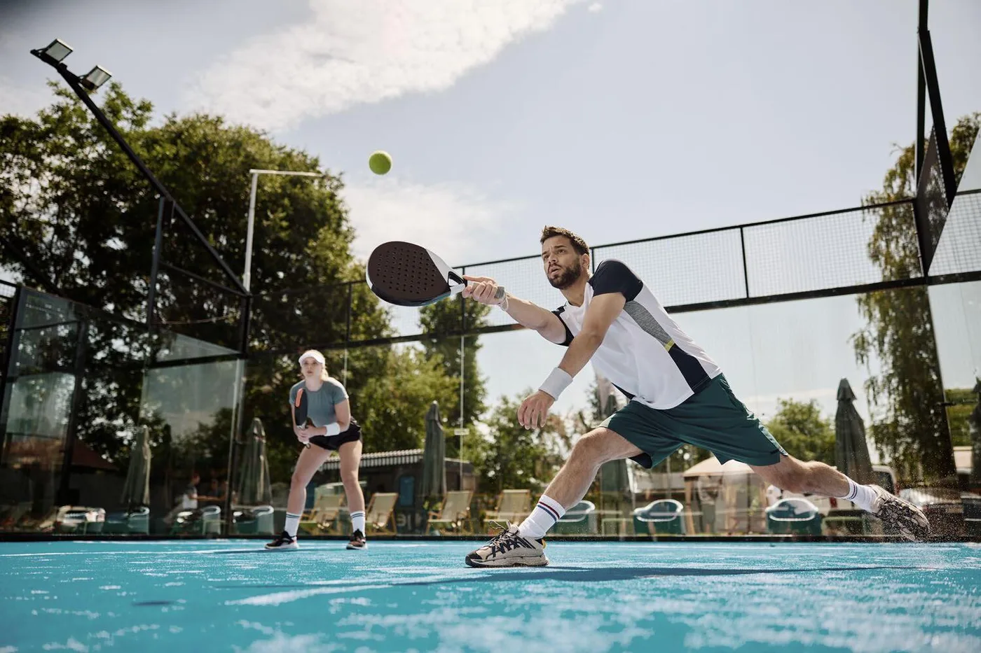 Paddle Court amenity image at Mayfair Nexus