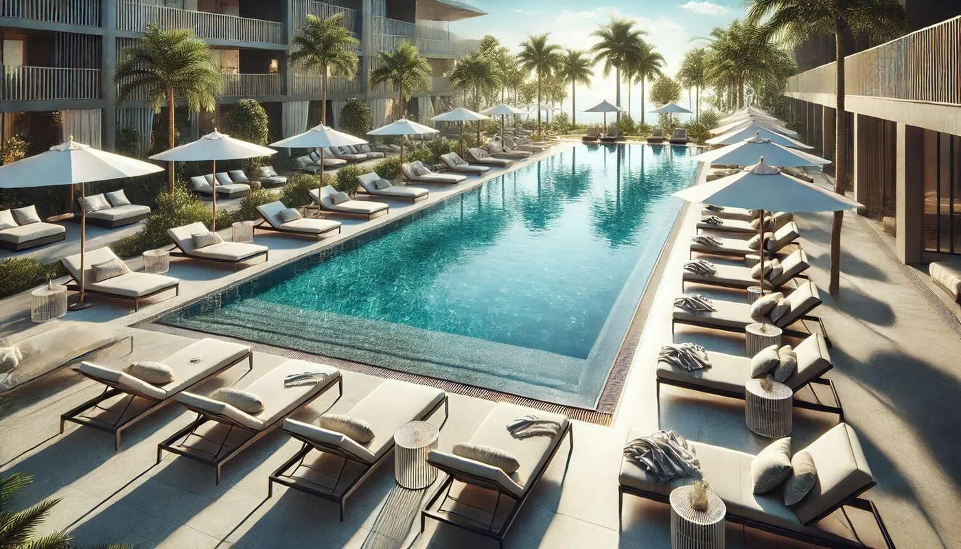 Pool Deck Sitting amenity image at Mayfair Nexus