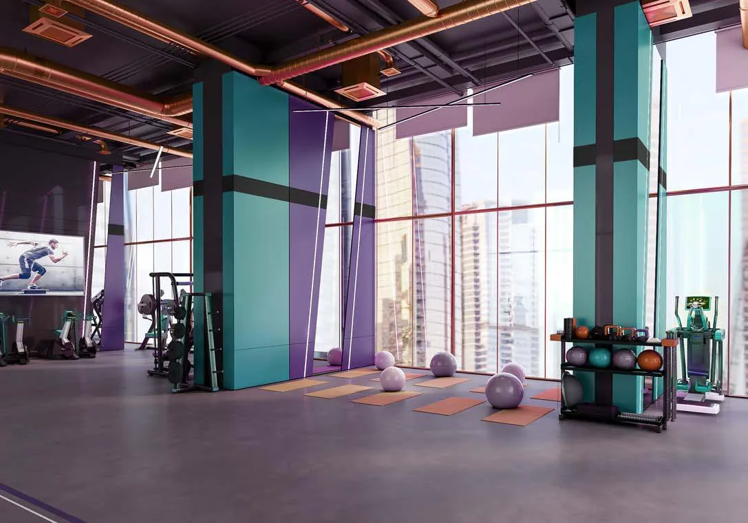 Fully Equipped Gym amenity image at MBL Signature