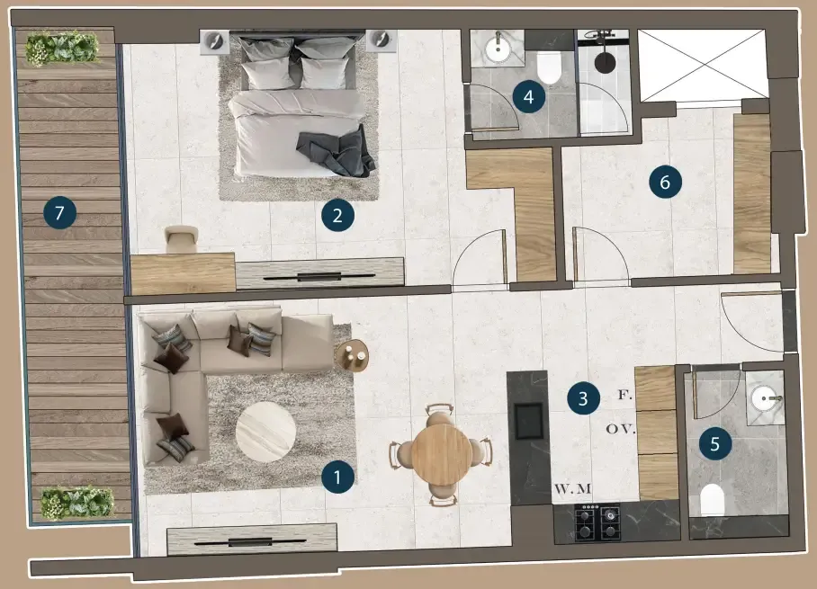 London Gate Mi Casa floor plan