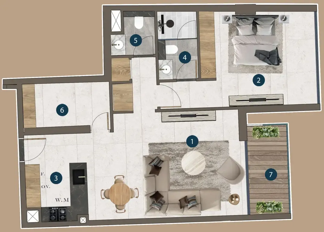 London Gate Mi Casa floor plan