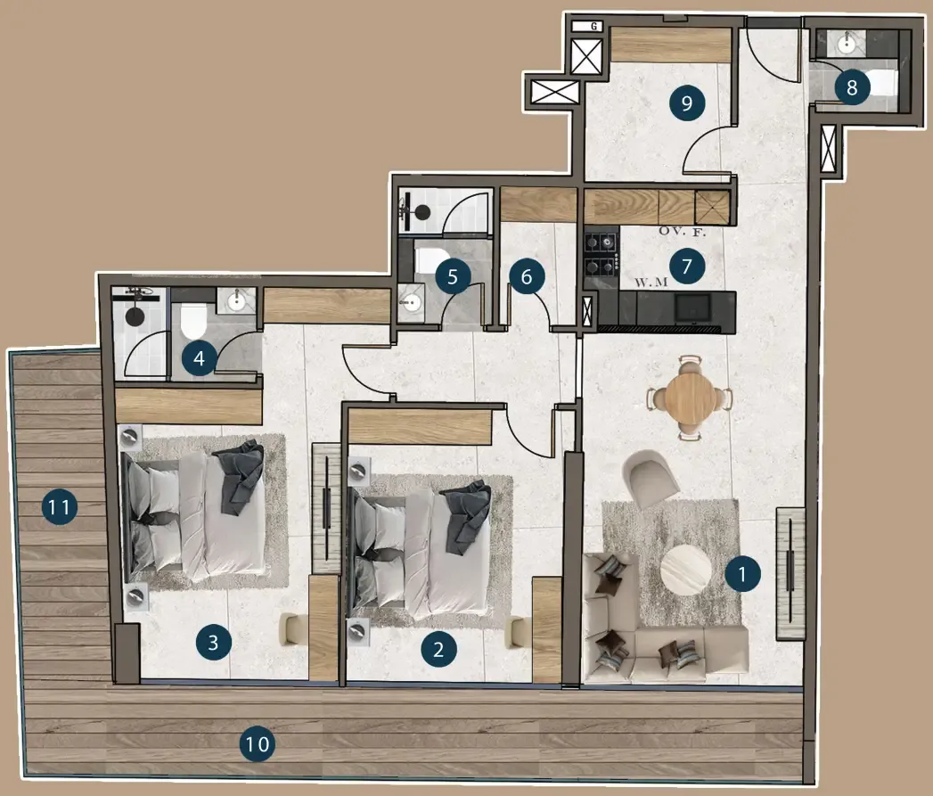London Gate Mi Casa floor plan