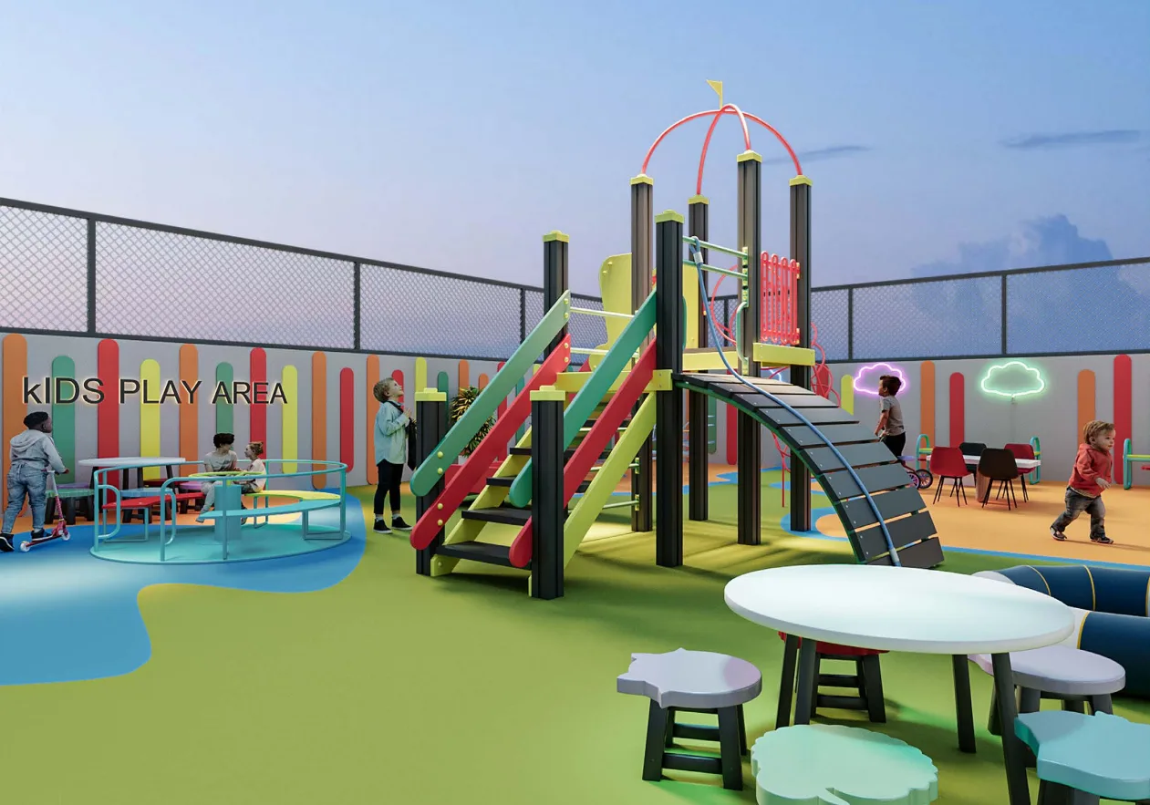 Kids Play Area amenity image at Milos