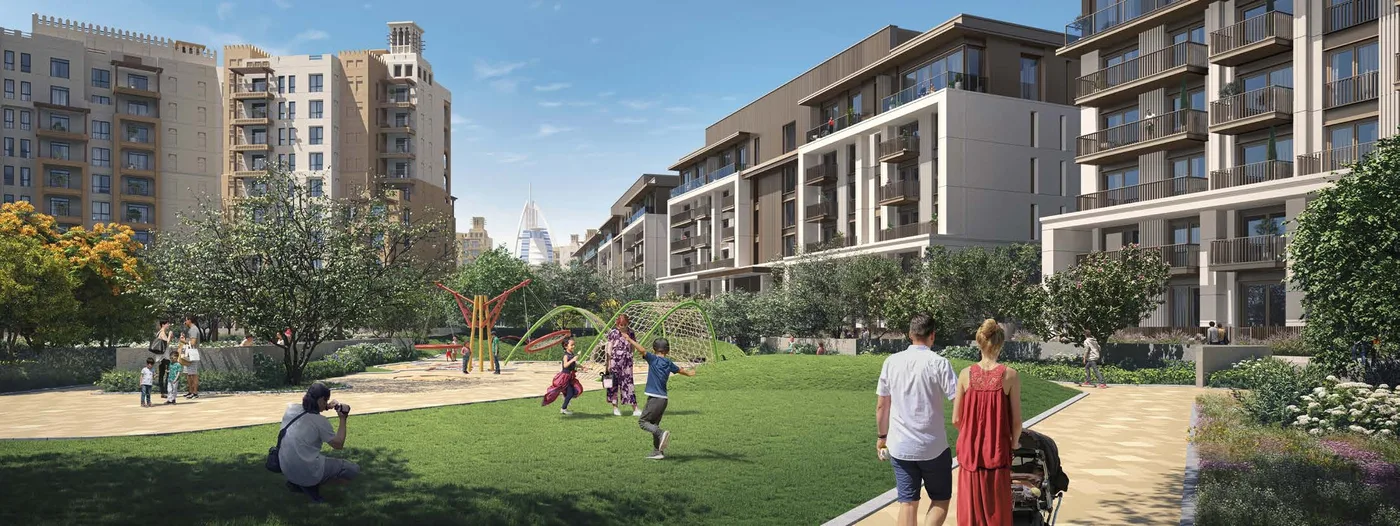 Spacious Green Landscapes And Play Areas For Families amenity image at MJL Jomana