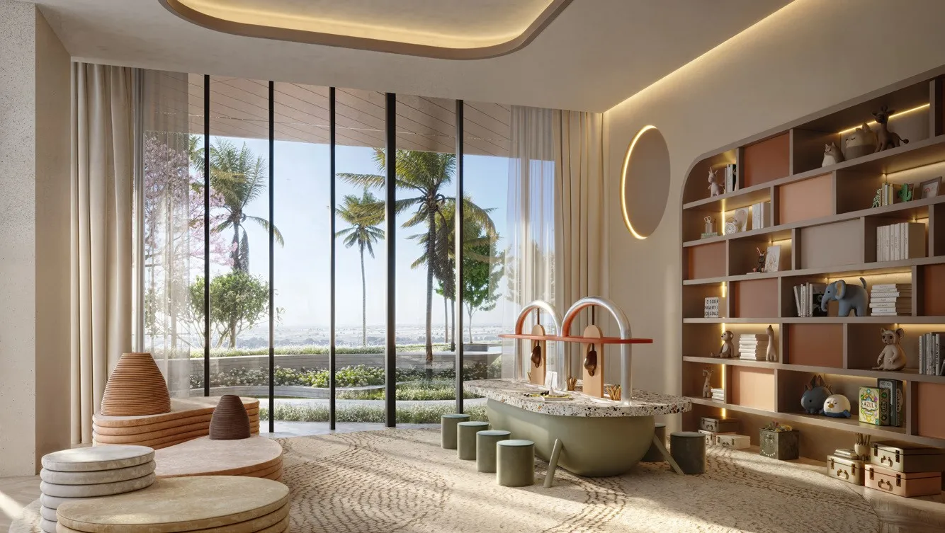 Indoor Kids Play Area amenity image at Mövenpick Residences Dubai Motor City Phase 1
