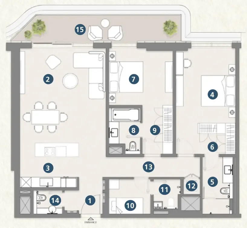 Modon Properties Muheira Maysan floor plan