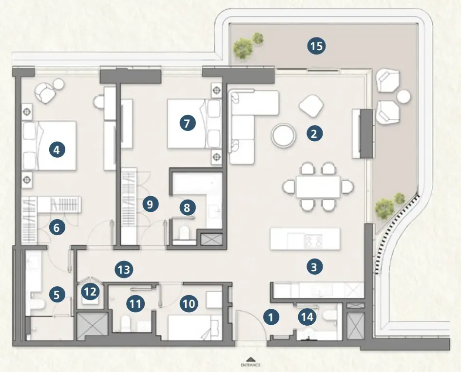 Modon Properties Muheira Maysan floor plan