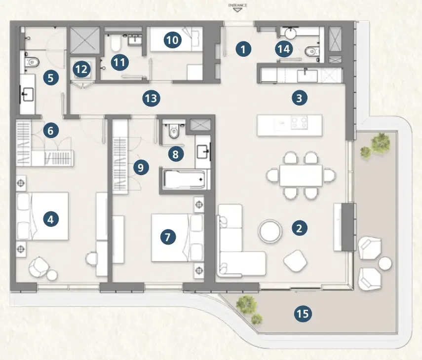 Modon Properties Muheira Maysan floor plan