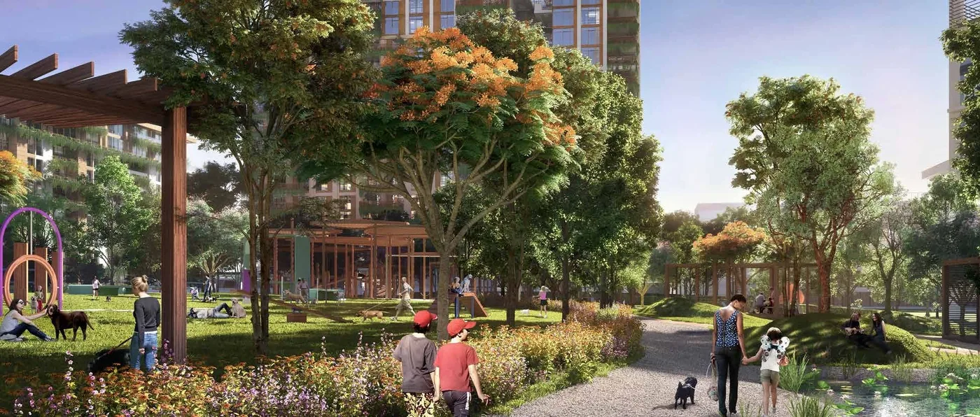 Dog Park amenity image at Myrtle Central Park