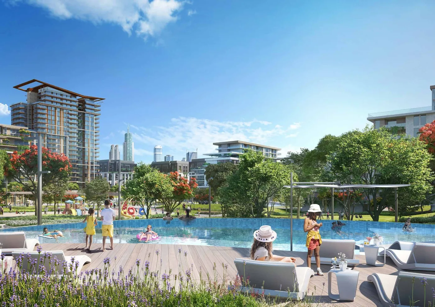 Kids Play Area amenity image at Myrtle Central Park