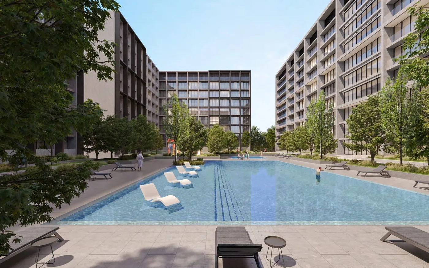 Swimming Pool amenity image at Nasaq Apartments