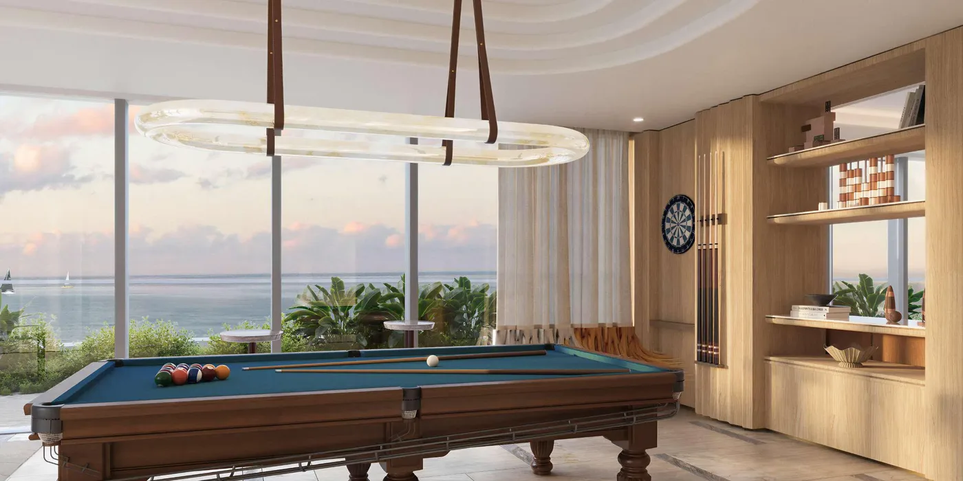 Games Room amenity image at Nasim Al Bahr Residences