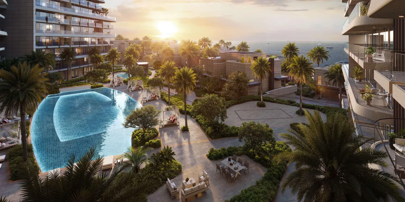 Pool amenity image at Nasim Al Bahr Residences